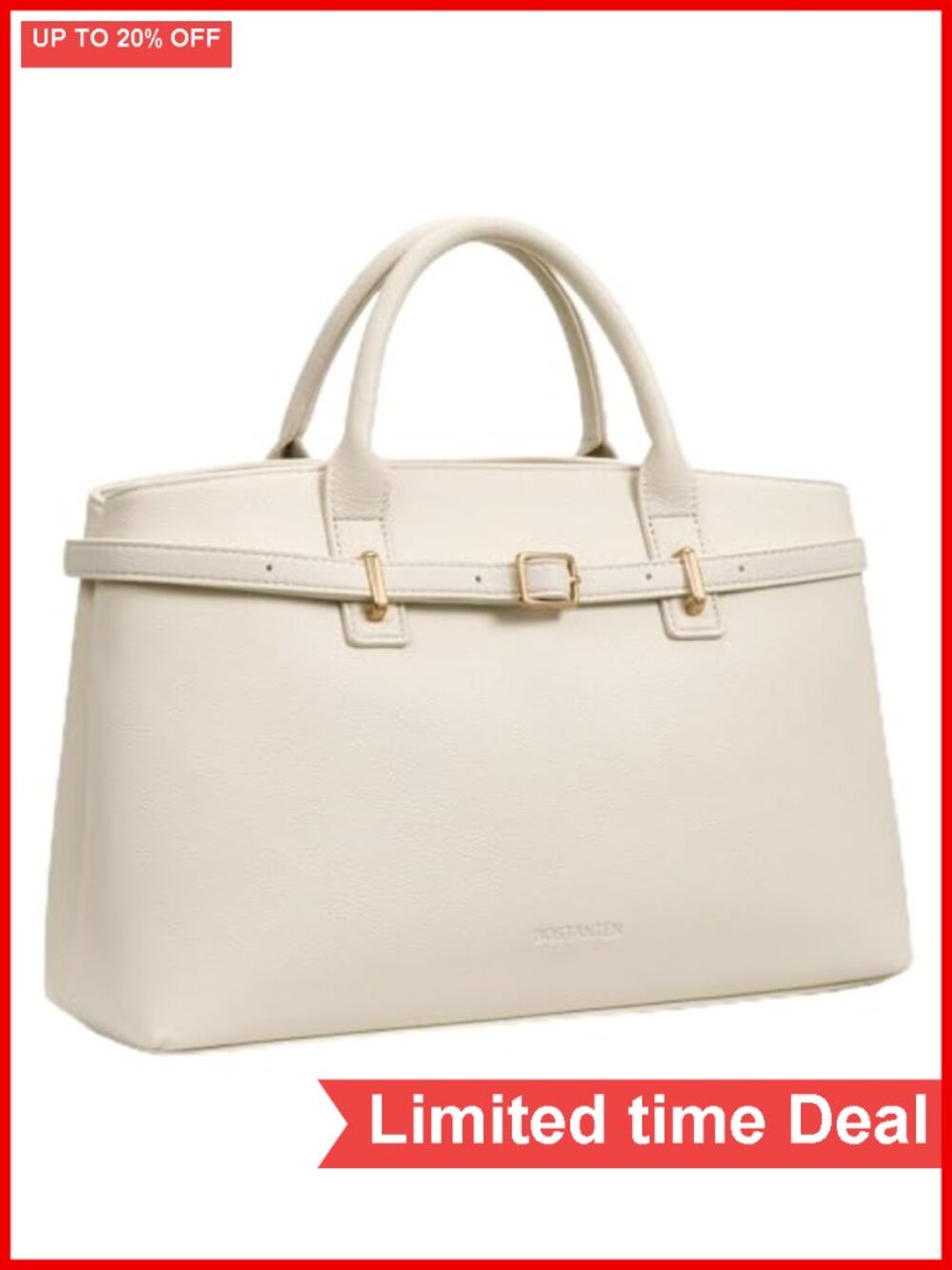 Women's Vegan Leather Satchel Tote Handbag